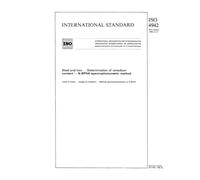 ISO 4942:1988, Steel and iron - Determination of vanadium content - N-BPHA spectrophotometric method