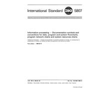 ISO 5807:1985, Information processing - Documentation symbols and conventions for data, program and system flowcharts, program network charts and system resources charts