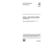 ISO 5859:1991, Aerospace - Graphic symbols for schematic drawings of hydraulic and pneumatic systems and components