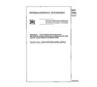 ISO 5884:1987, Aerospace - Fluid systems and components - Methods for system sampling and measuring the solid particle contamination of hydraulic fluids