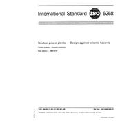 ISO 6258:1985, Nuclear power plants -- Design against seismic hazards