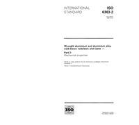 ISO 6363-2:1993, Wrought aluminium and aluminium alloy cold-drawn rods/bars and tubes - Part 2: Mechanical properties