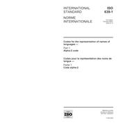 ISO 639-1:2002, Codes for the representation of names of languages - Part 1: Alpha-2 code