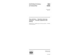 ISO 6406:2005, Gas cylinders - Seamless steel gas cylinders - Periodic inspection and testing