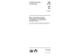 ISO 6730:2005, Milk - Enumeration of colony-forming units of psychrotrophic microorganisms - Colony-count technique at 6,5 degrees C