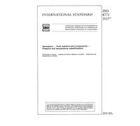 ISO 6771:1987, Aerospace - Fluid systems and components - Pressure and temperature classifications