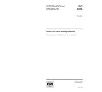 ISO 6876:2001, Dental root canal sealing materials