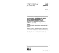 ISO 6888-2:1999, Microbiology of food and animal feeding stuffs -- Horizontal method for the enumeration of coagulase-positive staphylococci ... using rabbit plasma fibrinogen agar medium