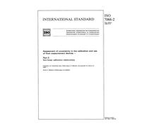 ISO 7066-2:1988, Assessment of uncertainty in the calibration and use of flow measurement devices - Part 2 : Non-linear calibration relationships
