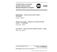 ISO 7255:1985, Shipbuilding -- Active control units of ships -- Vocabulary