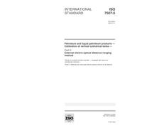 ISO 7507-5:2000, Petroleum and liquid petroleum products -- Calibration of vertical cylindrical tanks -- Part 5: External electro-optical distance-ranging method
