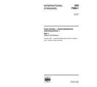 ISO 7588-1:1998, Road vehicles - Electrical/electronic switching devices - Part 1: Relays and flashers