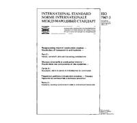 ISO 7967-3:1987, Reciprocating internal combustion engines - Vocabulary of components and systems - Part 3 : Valves, camshaft drive and actuating mechanisms