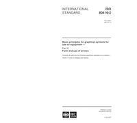 ISO 80416-2:2001, Basic principles for graphical symbols for use on equipment -- Part 2: Form and use of arrows