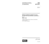 ISO 81714-1:1999, Design of graphical symbols for use in the technical documentation of products -- Part 1: Basic rules