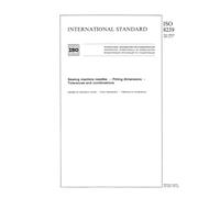 ISO 8239:1987, Sewing machines needles -- Fitting dimensions -- Tolerances and combinations