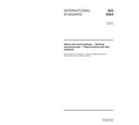 ISO 8364:1999, Alpine skis and bindings -- Binding mounting area -- Requirements and test methods