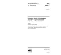 ISO 8504-1:2000, Preparation of steel substrates before application of paints and related products - Surface preparation methods - Part 1: General principles