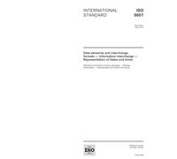 ISO 8601:2004, Data elements and interchange formats - Information interchange - Representation of dates and times