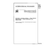 ISO 8648:1988, Information processing systems - Open Systems Interconnection - Internal organization of the Network Layer