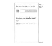 ISO 8651-3:1988, Information processing systems - Computer graphics - Graphical Kernel System (GKS) language bindings - Part 3: Ada