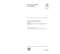 ISO 91-2:1991, Petroleum measurement tables -- Part 2: Tables based on a reference temperature of 20 degrees C. DOES NOT INLCUDE TABLES