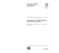 ISO 9119:1990, Cross-country skis -- Binding mounting area -- Requirements and test methods