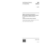 ISO 9345-2:2003, Optics and optical instruments - Microscopes - Imaging distances related to mechanical reference planes - Part 2: Infinity-corrected optical systems