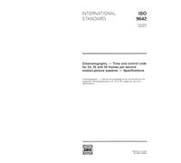 ISO 9642:1993, Cinematography -- Time and control code for 24, 25 and 30 frames per second motion-picture systems -- Specifications