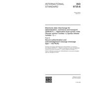 ISO 9735-6:2002, Electronic data interchange for administration, commerce and transport (EDIFACT) - Application level syntax rules (Syntax version ... and acknowledgement message (message ty