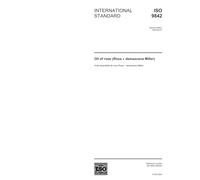 ISO 9842:2003, Oil of rose (Rosa x damascena Miller)