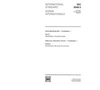 ISO 9949-3:1993, Urine absorbing aids -- Vocabulary -- Part 3: Identification of product types