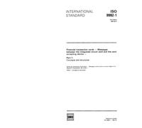 ISO 9992-1:1990, Financial transaction cards - Messages between the integrated circuit card and the card accepting device - Part 1: Concepts and structures