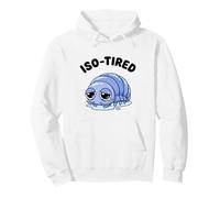 ISO-Cansado Isopod Divertido Roly Poly Pill Bug Humor Sudadera con Capucha