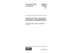 ISO/IEC 10181-4:1997, Information technology - Open Systems Interconnection - Security frameworks for open systems: Non-repudiation framework - Part 4: