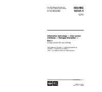ISO/IEC 10741-1:1995, Information technology - User system interfaces - Dialogue interaction - Part 1: Cursor control for text editing
