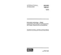 ISO/IEC 10918-1:1994, Information technology - Digital compression and coding of continuous-tone still images: Requirements and guidelines