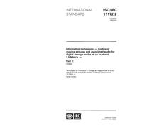ISO/IEC 11172-2:1993, Information technology - Coding of moving pictures and associated audio for digital storage media at up to about 1,5 Mbit/s - Part 2: Video