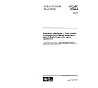 ISO/IEC 11586-4:1996, Information technology - Open Systems Interconnection - Generic upper layers security: Protecting transfer syntax specification