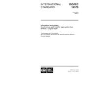 ISO/IEC 14576:1999, Information technology - Synchronous Split Transfer Type System Bus (STbus) - Logical Layer