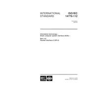 ISO/IEC 14776-112:2002, Information technology - Small Computer System Interface (SCSI) - Part 112: Parallel Interface-2 (SPI-2)