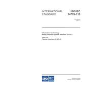 ISO/IEC 14776-115:2004, Information technology - Small Computer System Interface (SCSI) - Part 115: Parallel Interface-5 (SPI-5)