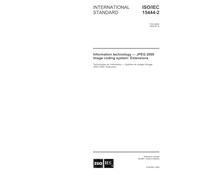 ISO/IEC 15444-2:2004, Information technology - JPEG 2000 image coding system: Extensions