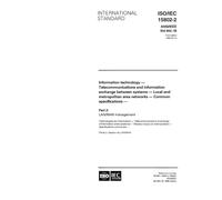 ISO/IEC 15802-2:1995, Information technology - Telecommunications and information exchange between systems - Local and metropolitan area networks - Common specifications - Part 2: LAN/MAN management