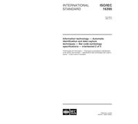 ISO/IEC 16390:1999, Information technology -- Automatic identification and data capture techniques -- Bar code symbology specifications -- Interleaved 2 of 5