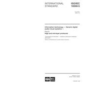 ISO/IEC 16500-5:1999, Information technology -- Generic digital audio-visual systems -- Part 5: High and mid-layer protocols