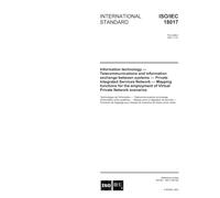 ISO/IEC 18017:2001, Information technology - Telecommunications and information exchange between systems - Private Integrated Services Network Mapping ... of Virtual Private Network scenarios