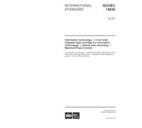 ISO/IEC 18836:2001, Information technology -- 8 mm wide magnetic tape cartridge for information interchange -- Helical scan recording -- MammothTape-2 format