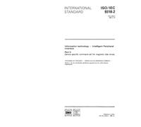 ISO/IEC 9318-2:1990, Information technology - Intelligent Peripheral Interface - Part 2: Device specific command set for magnetic disk drives