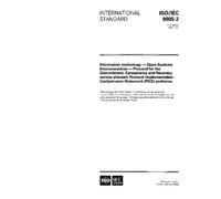 ISO/IEC 9805-2:1996, Information technology - Open Systems Interconnection - Protocol for the Commitment, Concurrency and Recovery service element: ... Conformance Statement (PICS) proforma